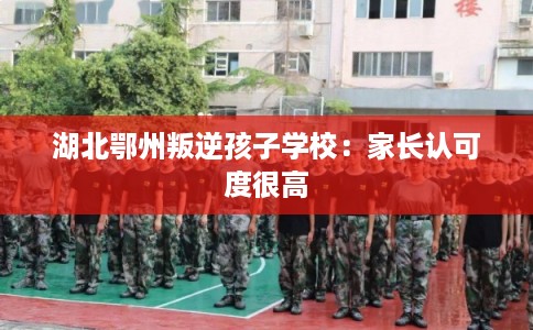 湖北鄂州叛逆孩子学校：家长认可度很高