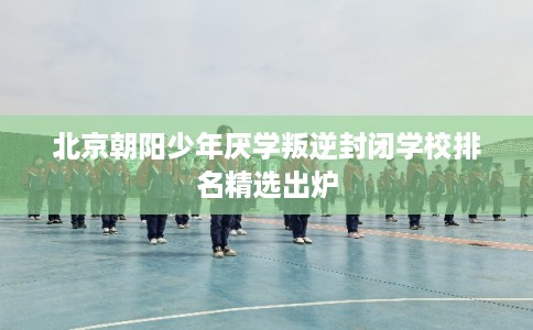 北京朝阳少年厌学叛逆封闭学校排名精选出炉