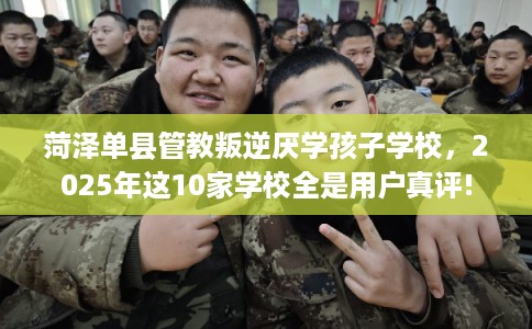 菏泽单县管教叛逆厌学孩子学校，2025年这10家学校全是用户真评!