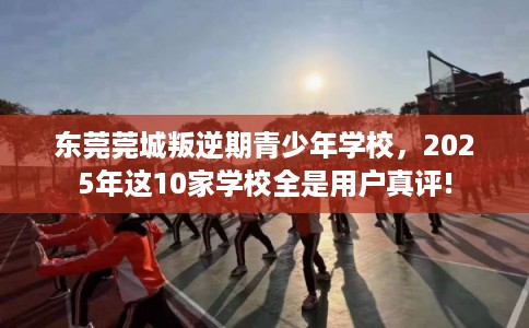 东莞莞城叛逆期青少年学校，2025年这10家学校全是用户真评!