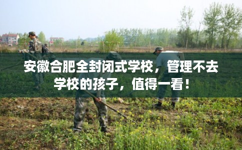 安徽合肥全封闭式学校，管理不去学校的孩子，值得一看！
