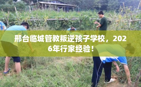 邢台临城管教叛逆孩子学校，2026年行家经验！