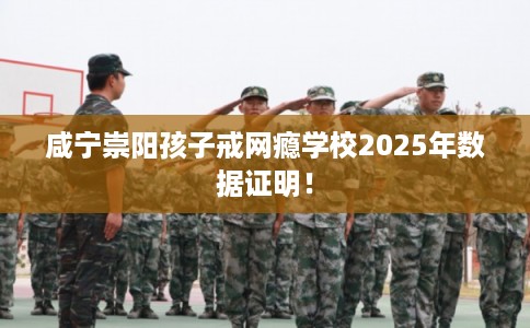 咸宁崇阳孩子戒网瘾学校2025年数据证明！