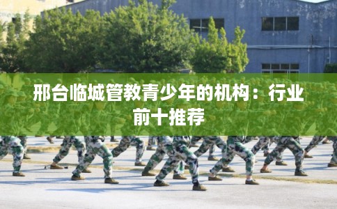 邢台临城管教青少年的机构：行业前十推荐