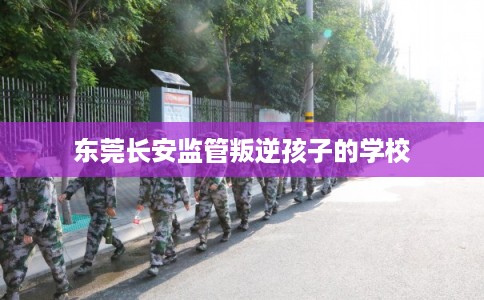东莞长安监管叛逆孩子的学校