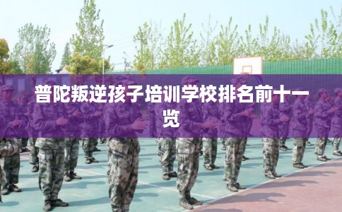普陀叛逆孩子培训学校排名前十一览