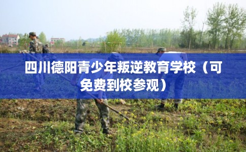 四川德阳青少年叛逆教育学校（可免费到校参观）