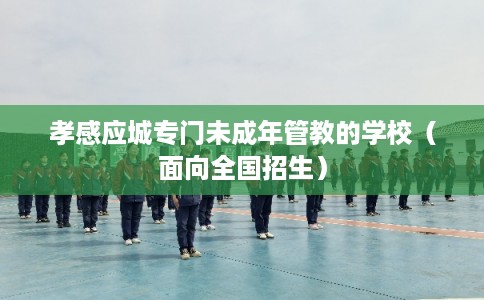 孝感应城专门未成年管教的学校（面向全国招生）