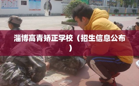 淄博高青矫正学校（招生信息公布）