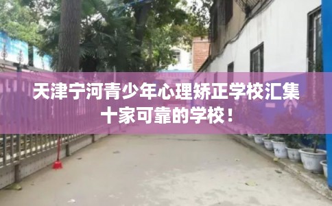 天津宁河青少年心理矫正学校汇集十家可靠的学校！