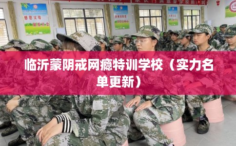 临沂蒙阴戒网瘾特训学校（实力名单更新）