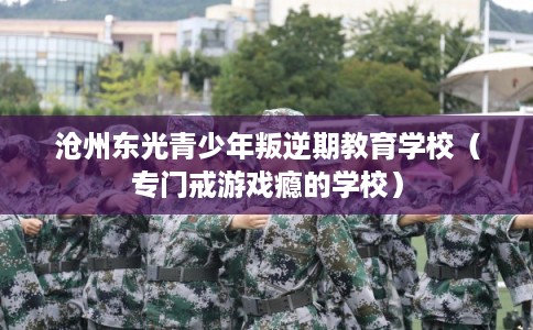 沧州东光青少年叛逆期教育学校（专门戒游戏瘾的学校）