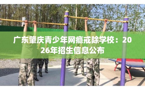 广东肇庆青少年网瘾戒除学校：2026年招生信息公布