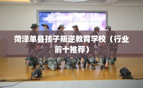 菏泽单县孩子叛逆教育学校（行业前十推荐）