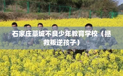 石家庄藁城不良少年教育学校（拯救叛逆孩子）