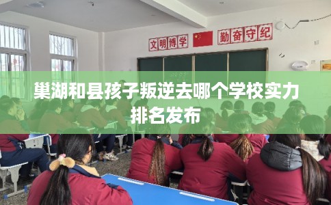 巢湖和县孩子叛逆去哪个学校实力排名发布
