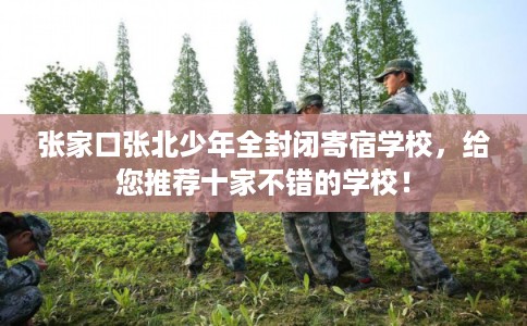 张家口张北少年全封闭寄宿学校，给您推荐十家不错的学校！