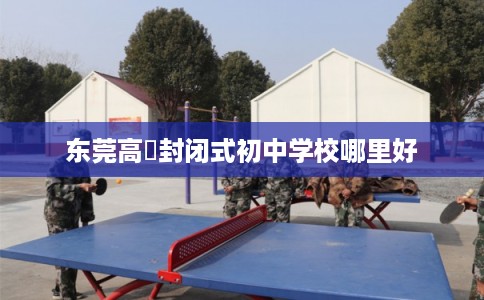 东莞高埗封闭式初中学校哪里好