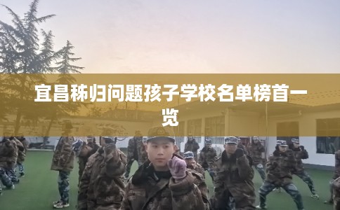 宜昌秭归问题孩子学校名单榜首一览