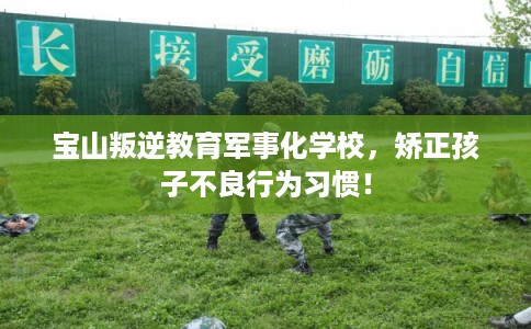 宝山叛逆教育军事化学校，矫正孩子不良行为习惯！