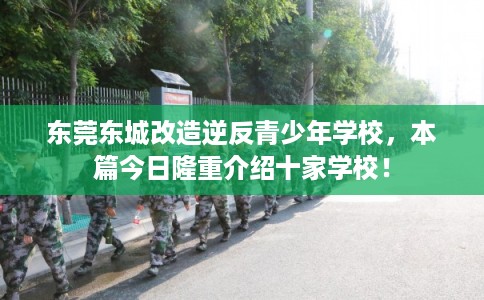 东莞东城改造逆反青少年学校，本篇今日隆重介绍十家学校！