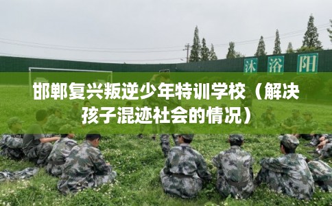 邯郸复兴叛逆少年特训学校（解决孩子混迹社会的情况）