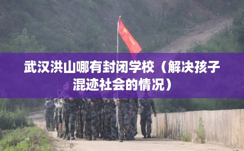 武汉洪山哪有封闭学校（解决孩子混迹社会的情况）