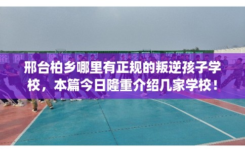 邢台柏乡哪里有正规的叛逆孩子学校，本篇今日隆重介绍几家学校！