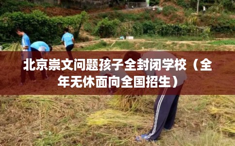 北京崇文问题孩子全封闭学校（全年无休面向全国招生）