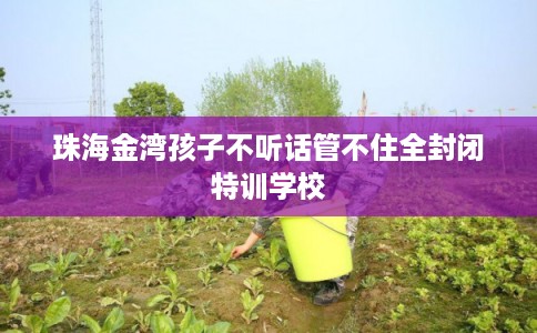 珠海金湾孩子不听话管不住全封闭特训学校