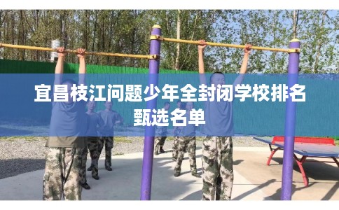 宜昌枝江问题少年全封闭学校排名甄选名单
