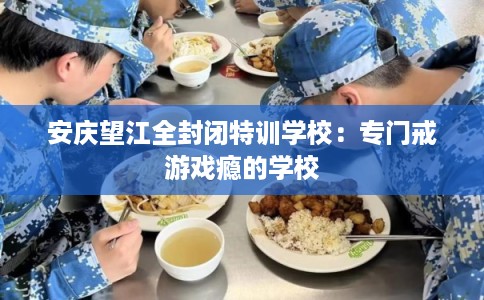 安庆望江全封闭特训学校：专门戒游戏瘾的学校