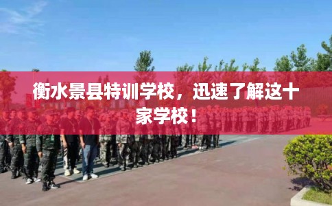 衡水景县特训学校，迅速了解这十家学校！