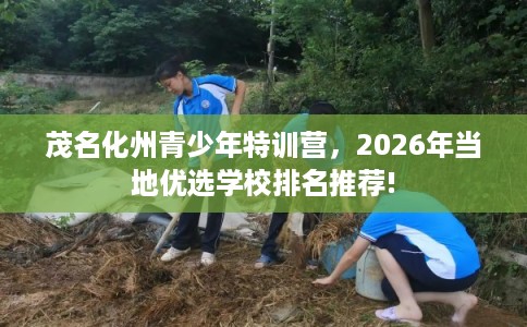 茂名化州青少年特训营，2026年当地优选学校排名推荐!