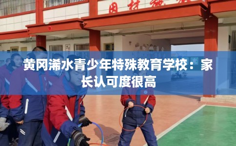 黄冈浠水青少年特殊教育学校:家长认可度很高 黄冈浠水青少年特殊教育学校:家长认可度很高